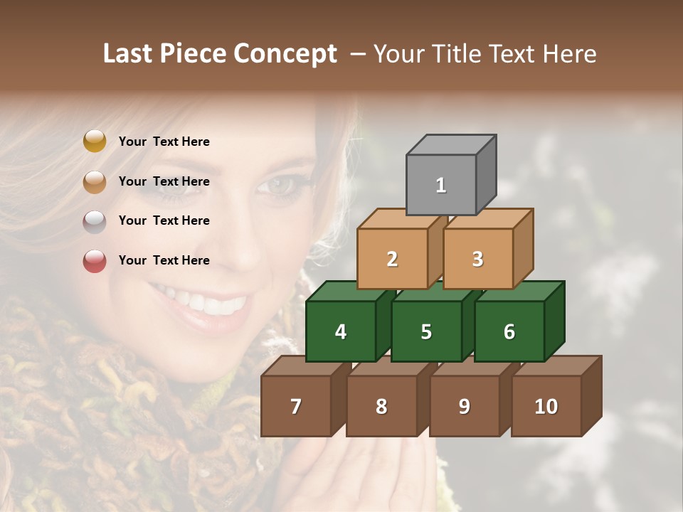 Smiling Women PowerPoint Template