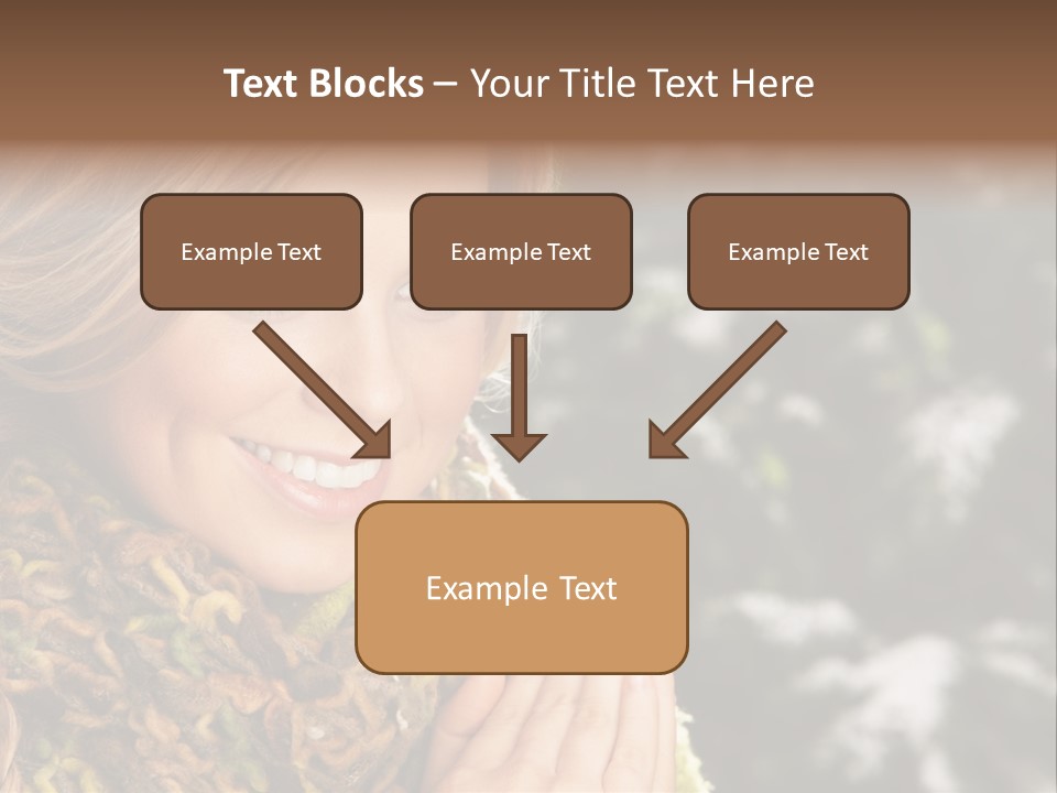 Smiling Women PowerPoint Template