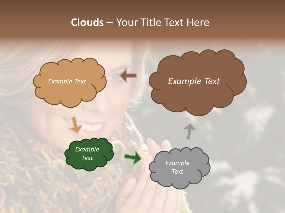 Smiling Women PowerPoint Template