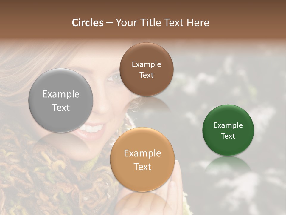 Smiling Women PowerPoint Template