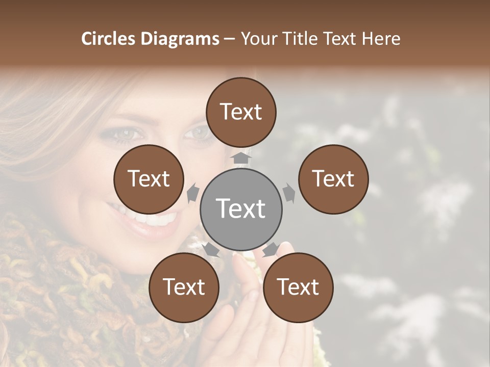 Smiling Women PowerPoint Template