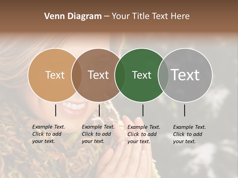 Smiling Women PowerPoint Template