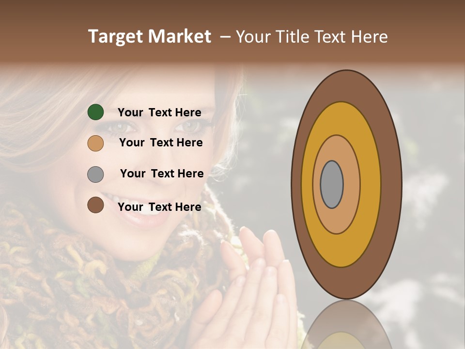 Smiling Women PowerPoint Template