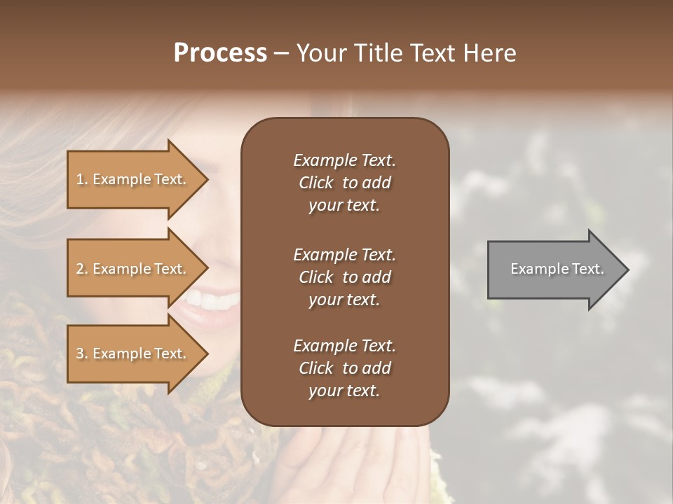 Smiling Women PowerPoint Template