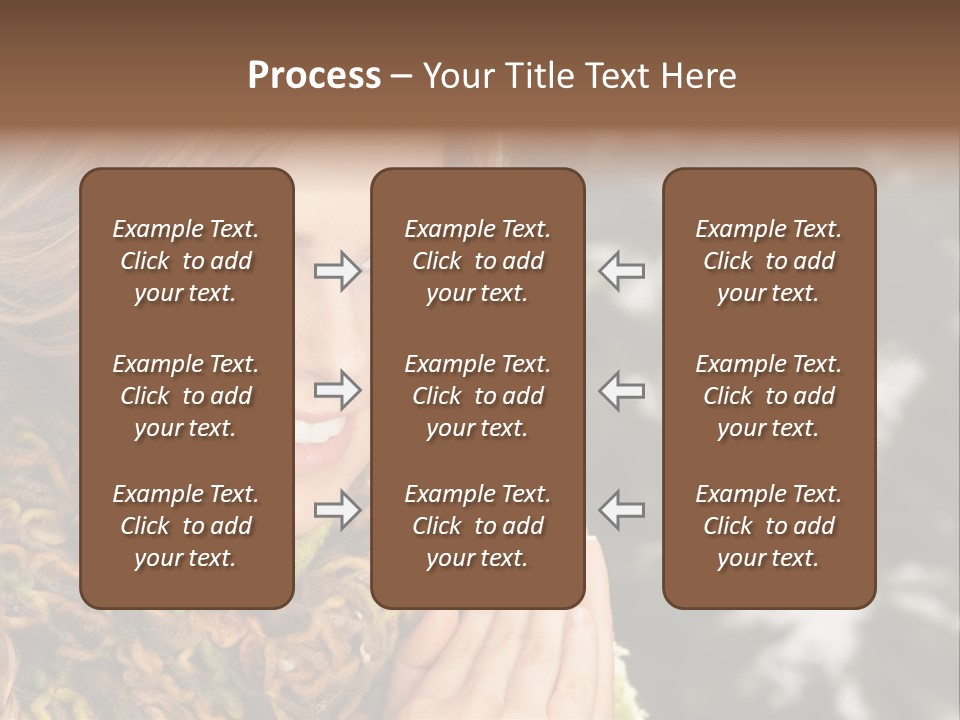 Smiling Women PowerPoint Template