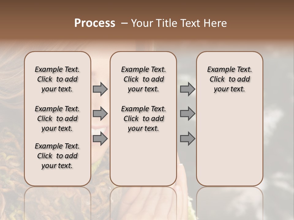 Smiling Women PowerPoint Template