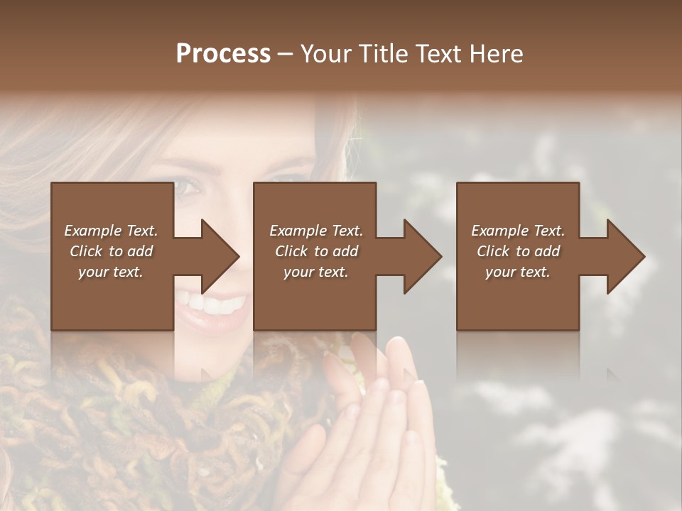 Smiling Women PowerPoint Template