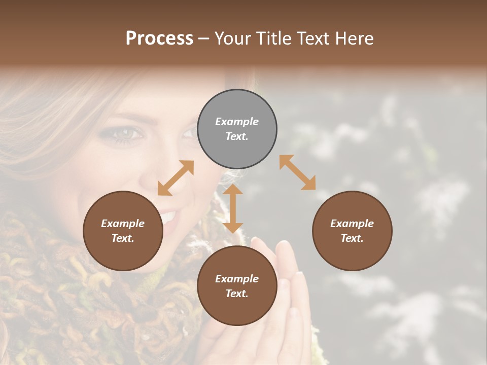 Smiling Women PowerPoint Template