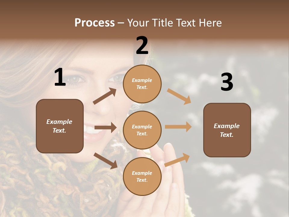 Smiling Women PowerPoint Template