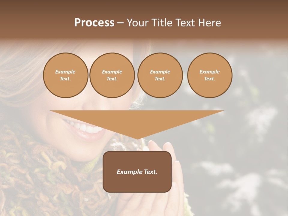 Smiling Women PowerPoint Template