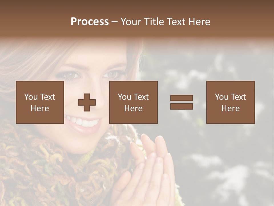 Smiling Women PowerPoint Template