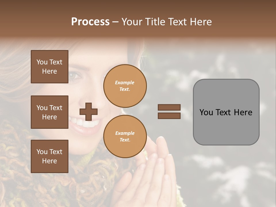 Smiling Women PowerPoint Template