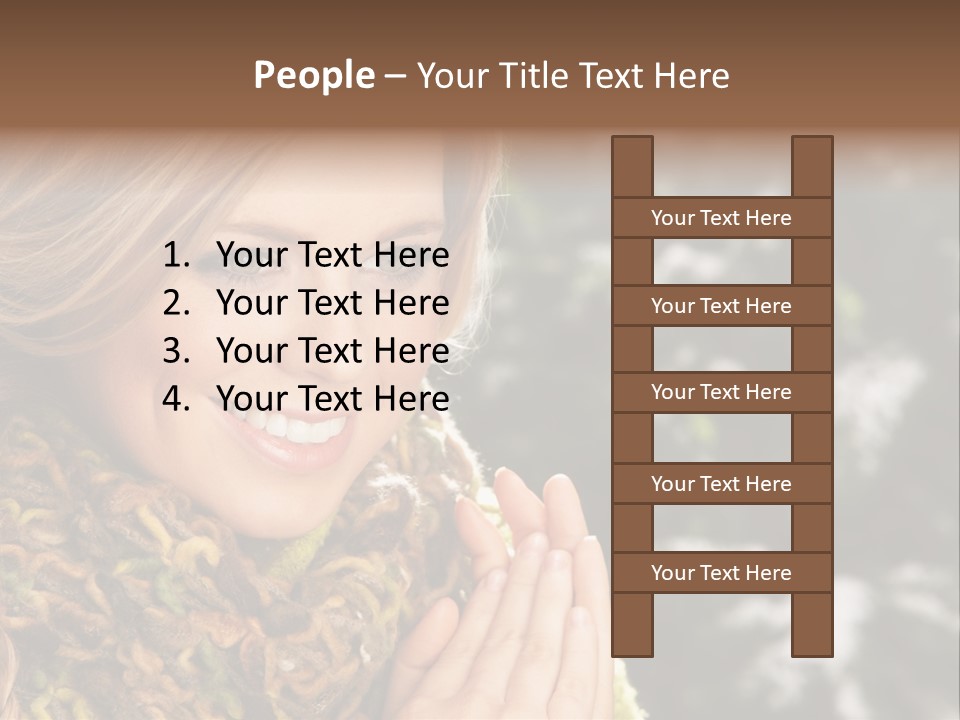 Smiling Women PowerPoint Template