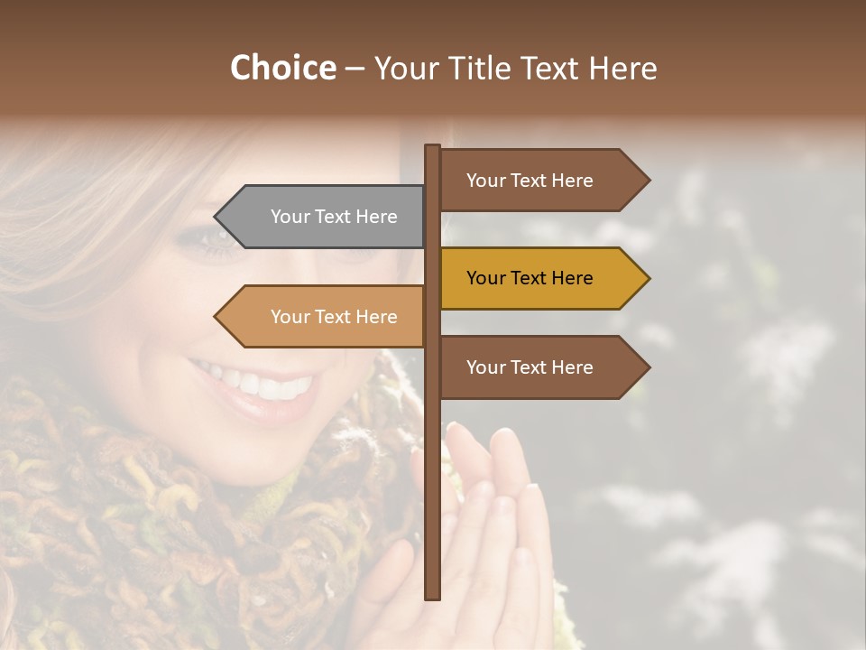 Smiling Women PowerPoint Template