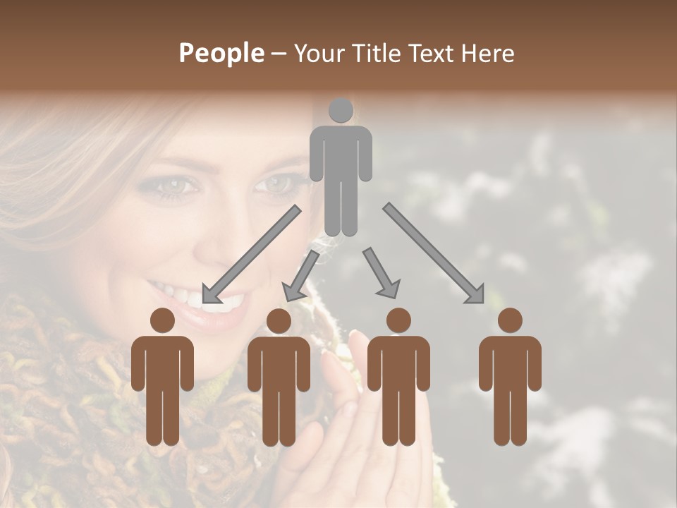 Smiling Women PowerPoint Template
