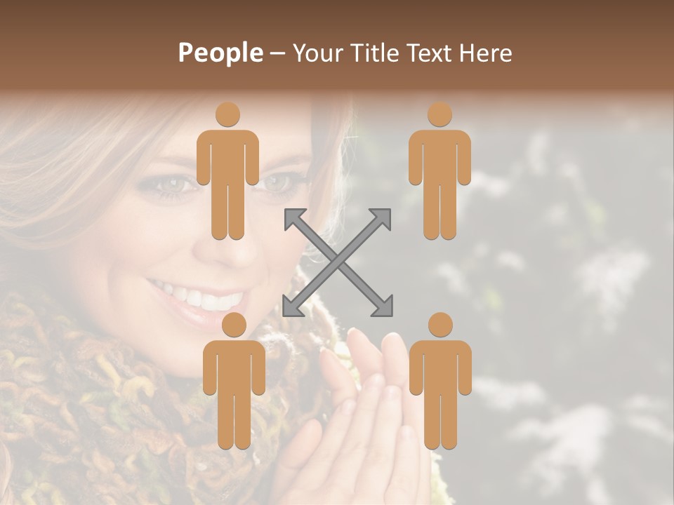 Smiling Women PowerPoint Template
