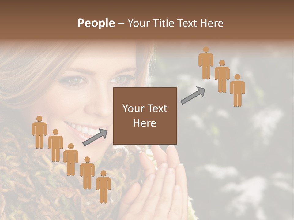 Smiling Women PowerPoint Template