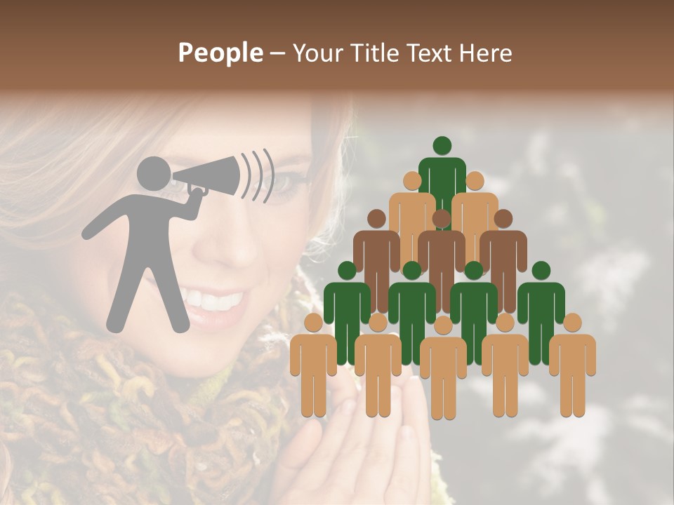 Smiling Women PowerPoint Template