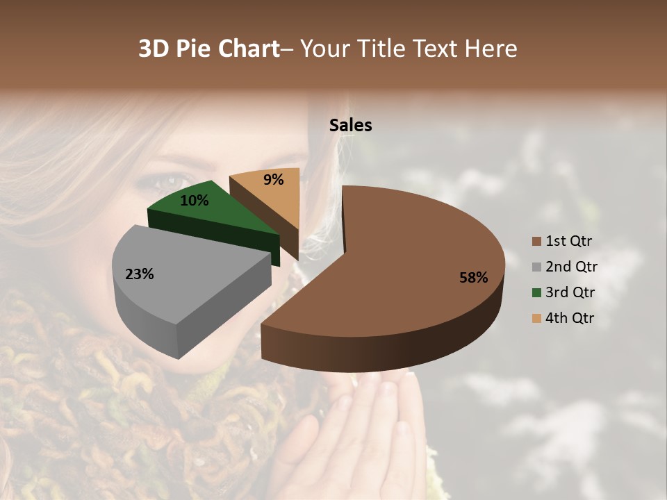 Smiling Women PowerPoint Template