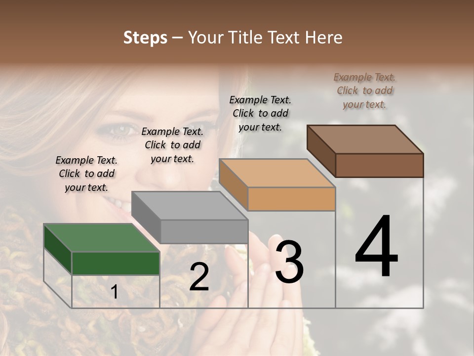 Smiling Women PowerPoint Template