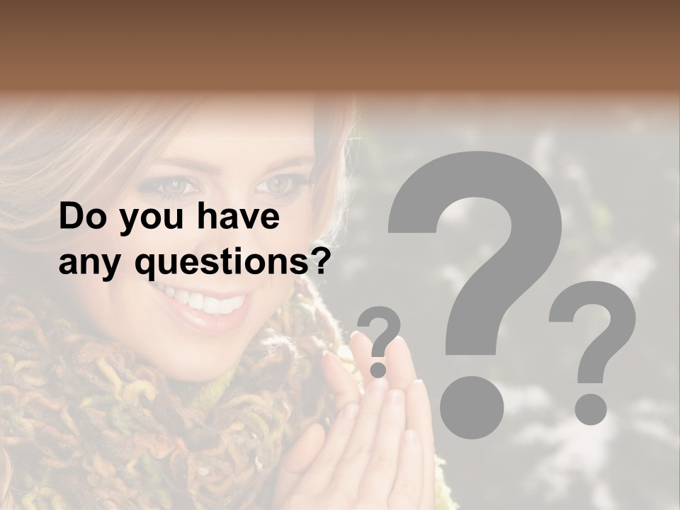 Smiling Women PowerPoint Template