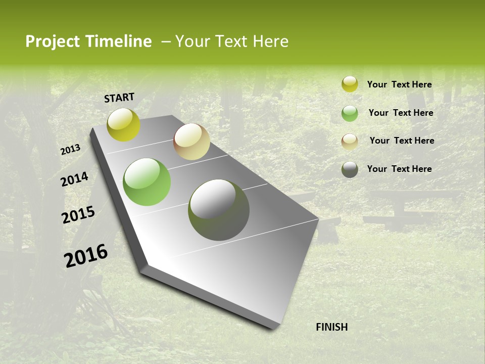 Summer Rest Seat PowerPoint Template