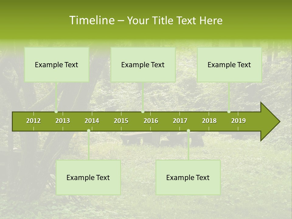 Summer Rest Seat PowerPoint Template