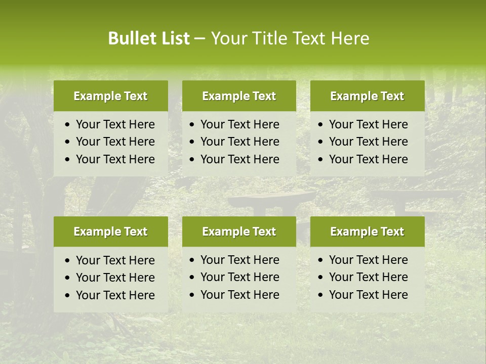 Summer Rest Seat PowerPoint Template