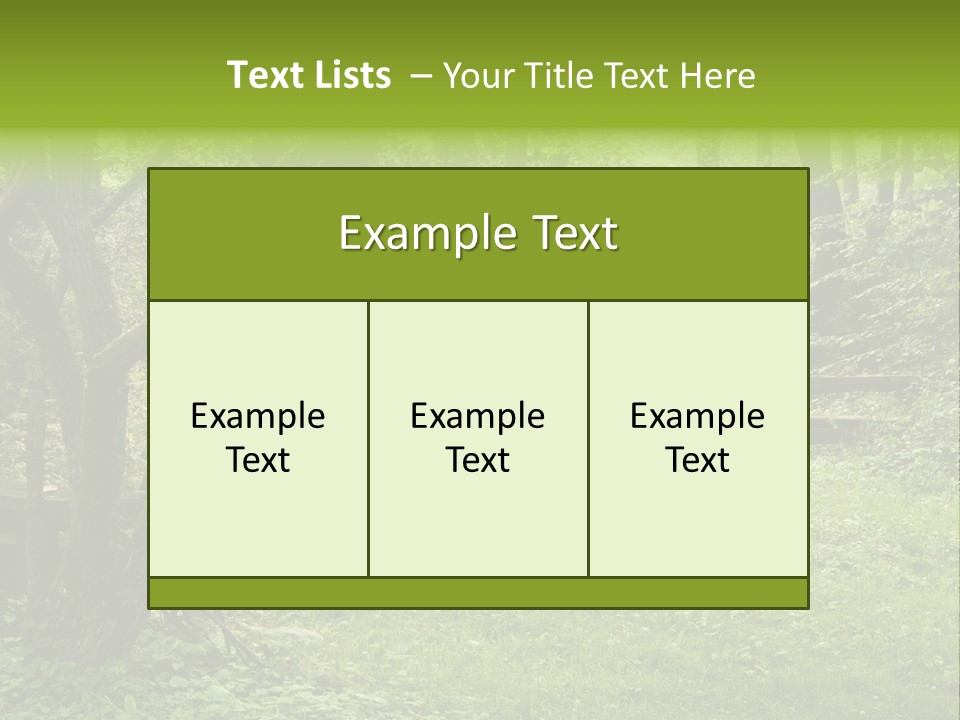 Summer Rest Seat PowerPoint Template