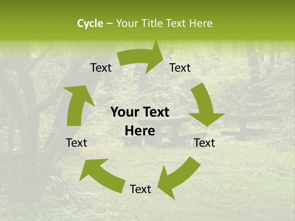 Summer Rest Seat PowerPoint Template