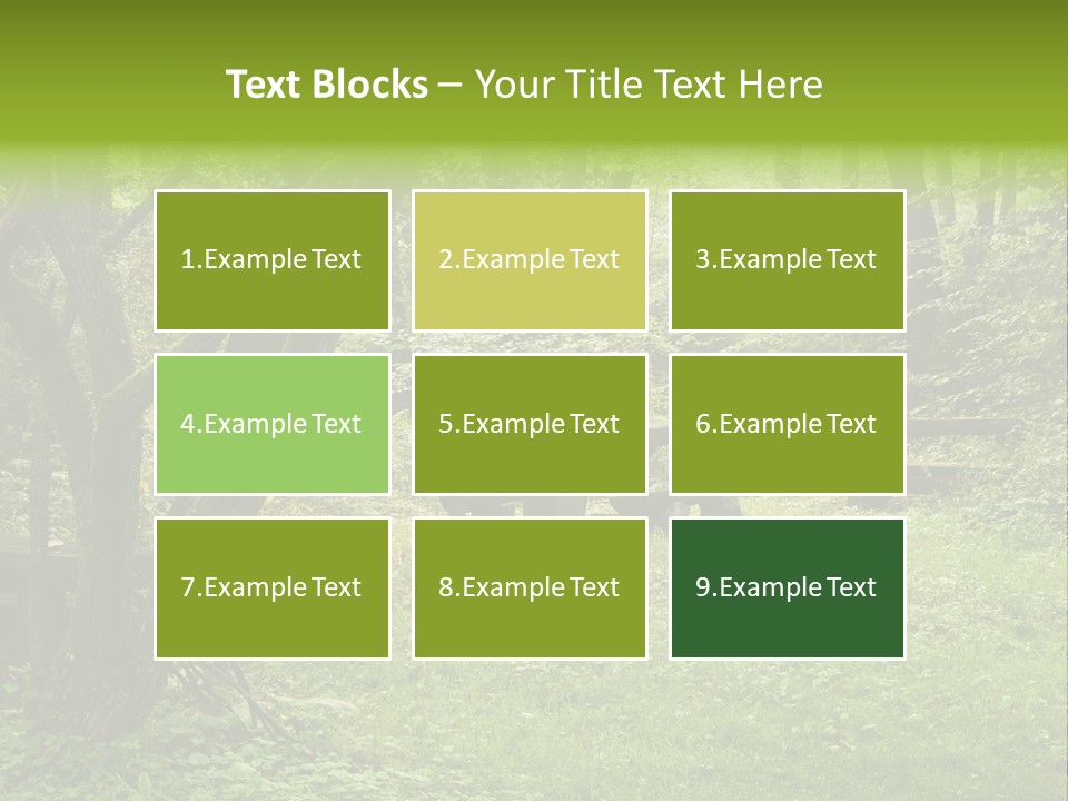 Summer Rest Seat PowerPoint Template