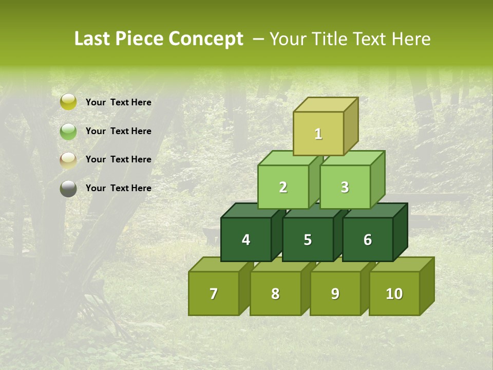 Summer Rest Seat PowerPoint Template