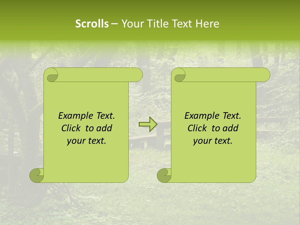 Summer Rest Seat PowerPoint Template