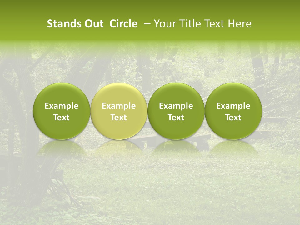 Summer Rest Seat PowerPoint Template