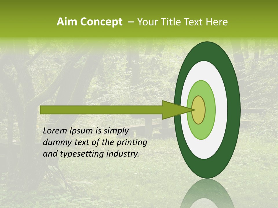 Summer Rest Seat PowerPoint Template