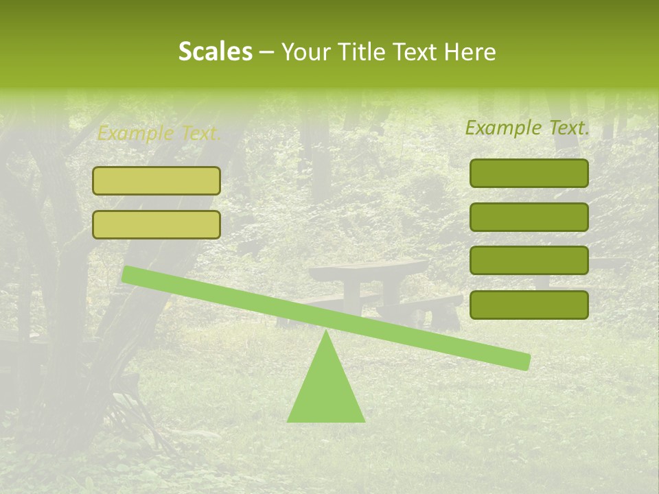 Summer Rest Seat PowerPoint Template