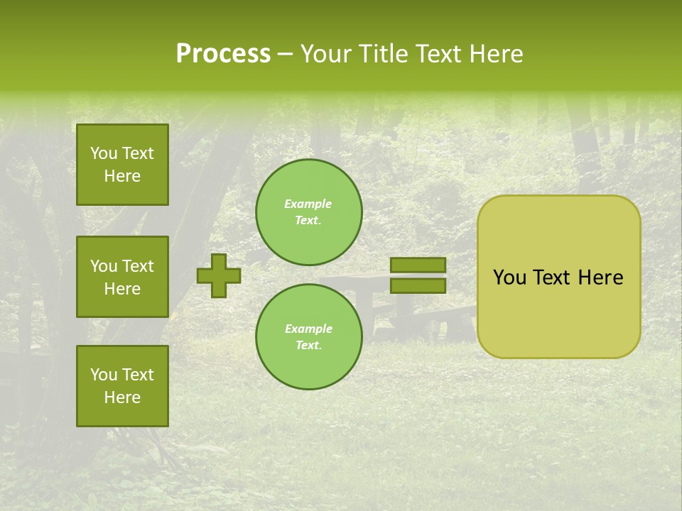 Summer Rest Seat PowerPoint Template