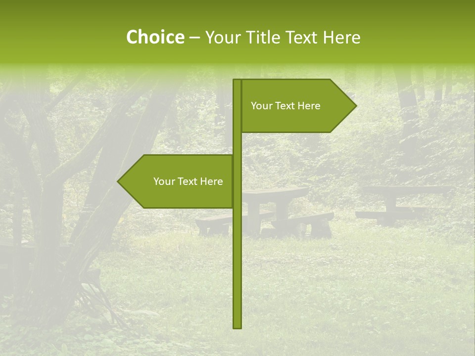 Summer Rest Seat PowerPoint Template