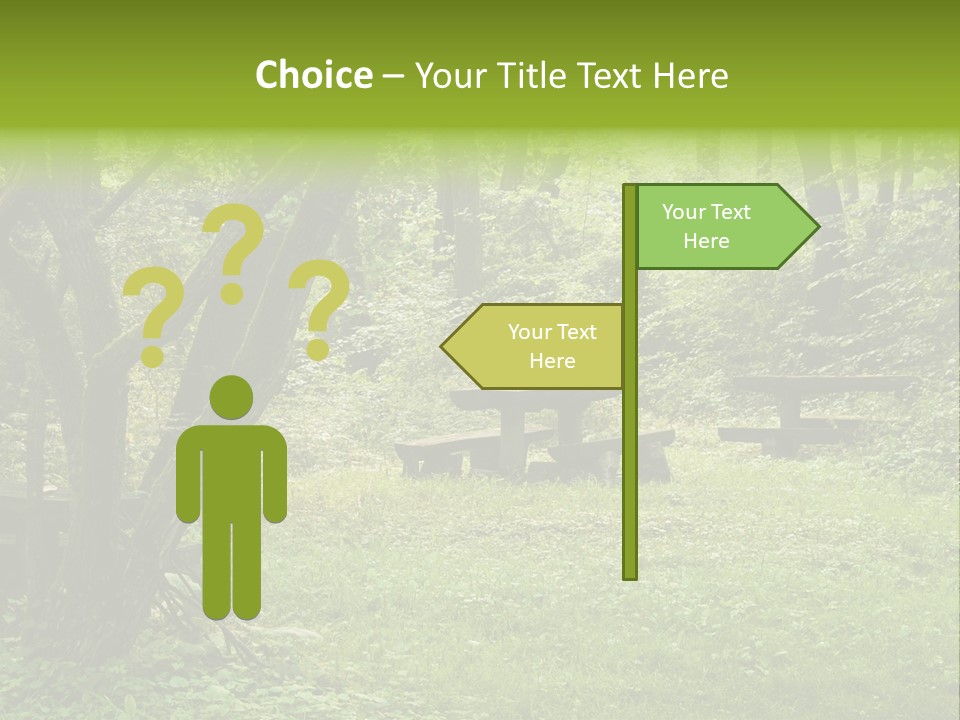 Summer Rest Seat PowerPoint Template