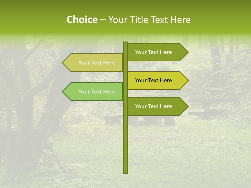 Summer Rest Seat PowerPoint Template