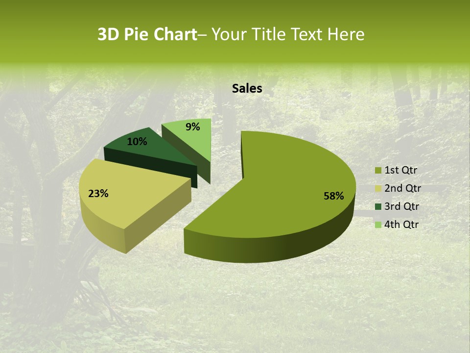 Summer Rest Seat PowerPoint Template