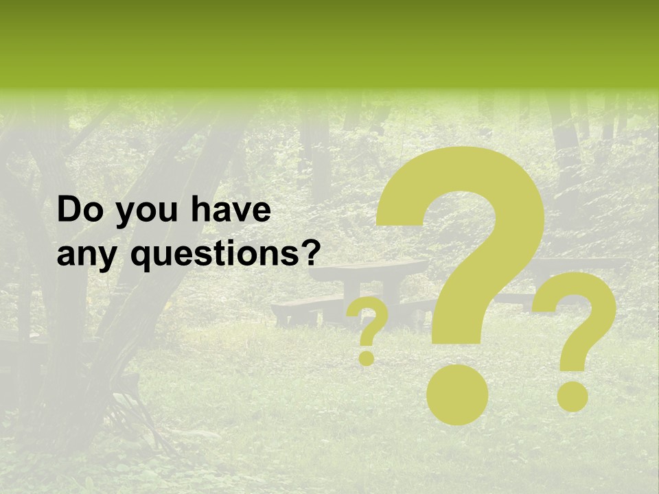 Summer Rest Seat PowerPoint Template