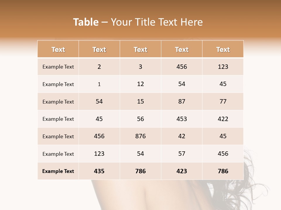 Hair Design PowerPoint Template