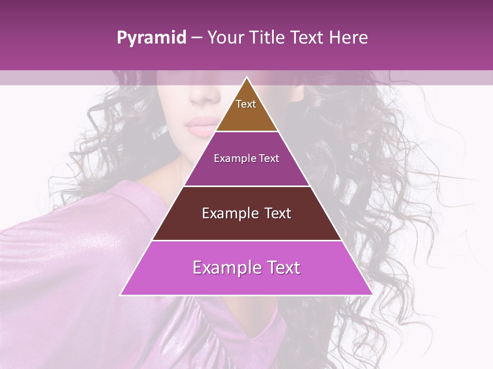 Woman Hair PowerPoint Template