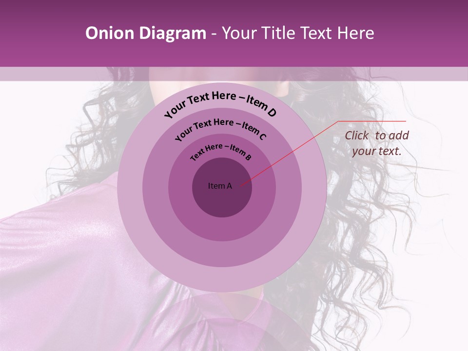 Woman Hair PowerPoint Template