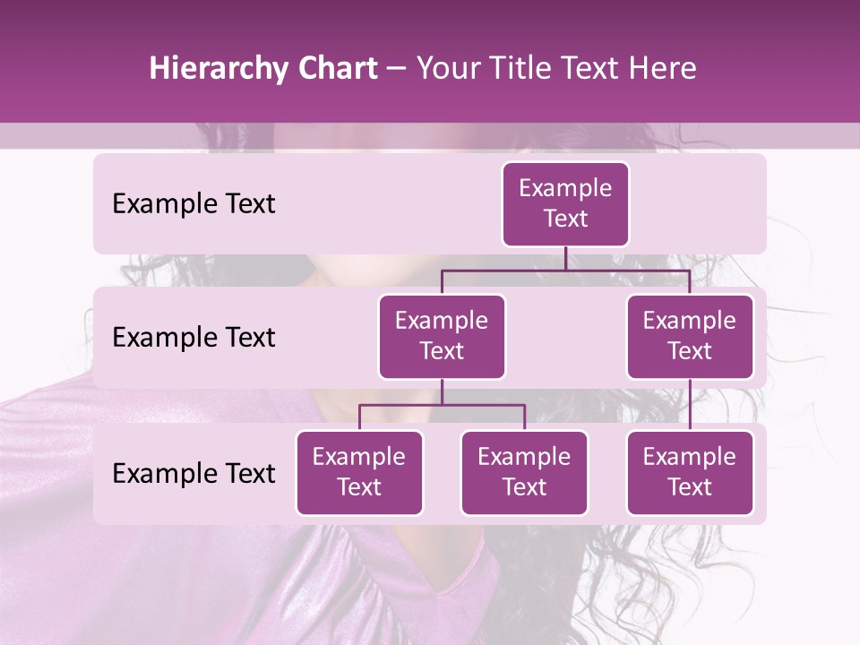 Woman Hair PowerPoint Template