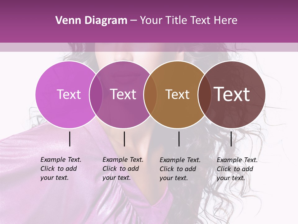 Woman Hair PowerPoint Template