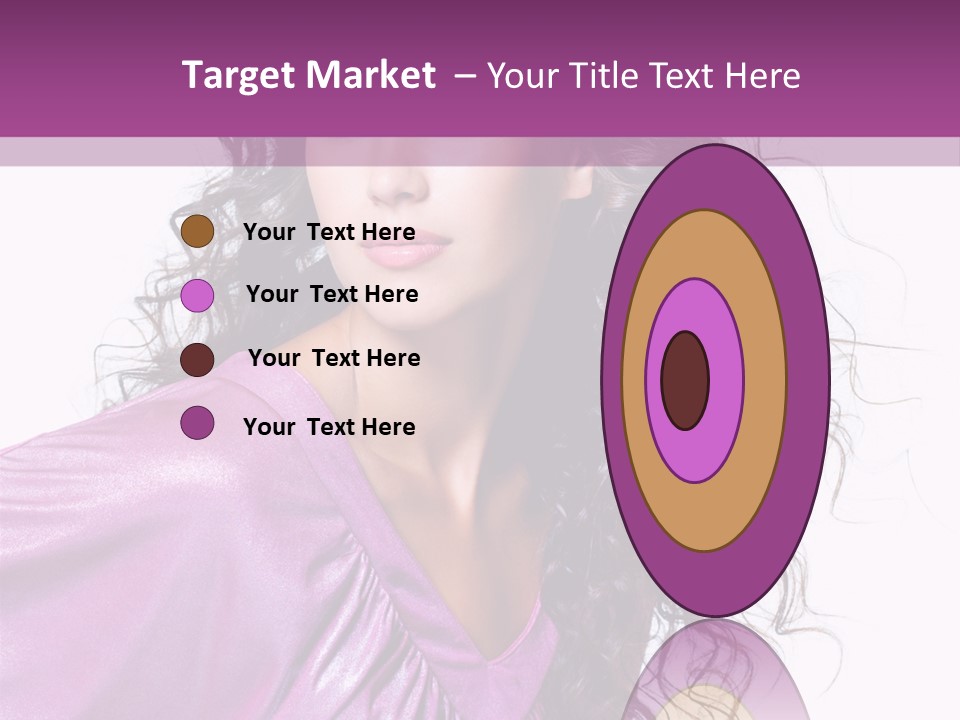 Woman Hair PowerPoint Template