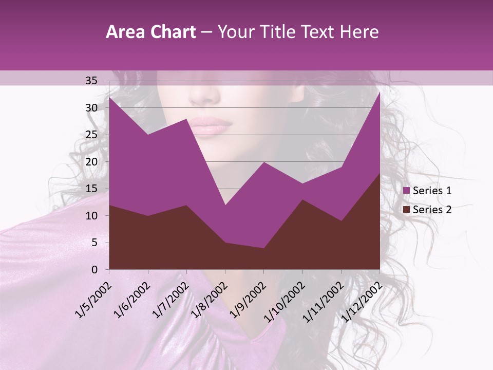 Woman Hair PowerPoint Template