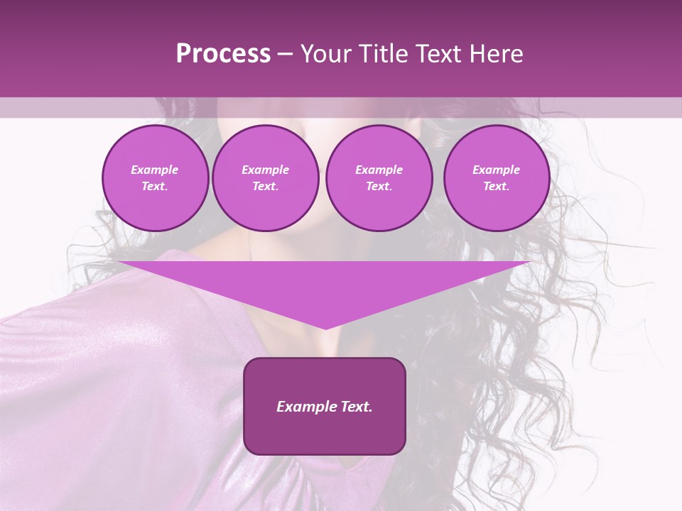 Woman Hair PowerPoint Template